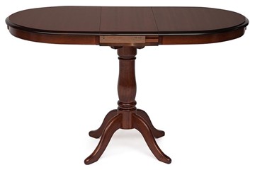 Кухонный овальный стол Solerno (ME-T4EX) 70х100+29х75, MAF Brown арт.10481 в Перми