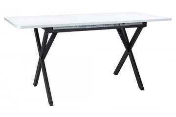 Кухонный раскладной стол Стайл № 11 (1100/1500*700 мм.) столешница пластик, форма Флан, с механизмом бабочка в Перми - предосмотр 3