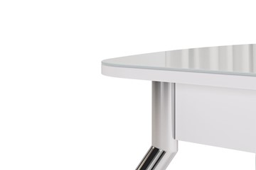Кухонный раскладной стол Танго, белый/белый в Перми - предосмотр 5