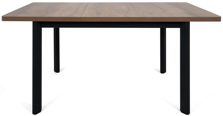 Кухонный стол раздвижной Токио-2L (ноги металлические черные, дуб табако) в Перми - изображение 4