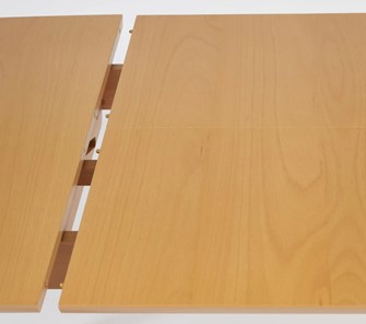 Раздвижной стол VAKU (Ваку) бук/мдф 80x120+40x75, Натуральный бук арт.13987 в Перми - предосмотр 4