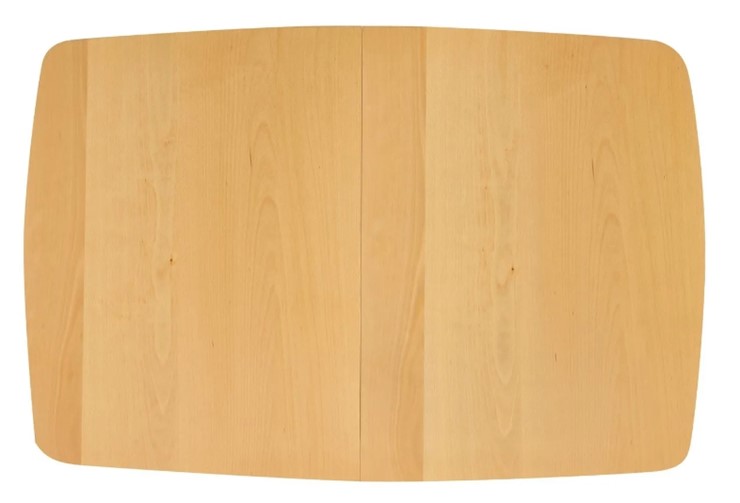 Раздвижной стол VAKU (Ваку) бук/мдф 80x120+40x75, Натуральный бук арт.13987 в Перми - изображение 6