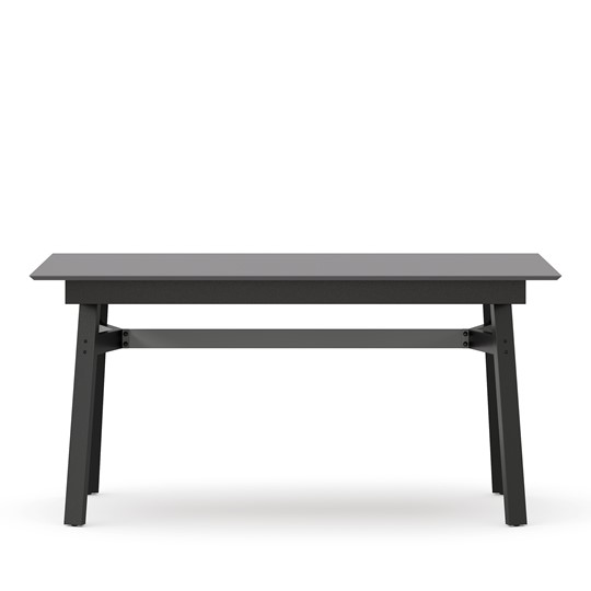 Кухонный стол 1600 Элиот ЛД 414.100.000, Оникс Серый/Чёрный в Перми - изображение 2