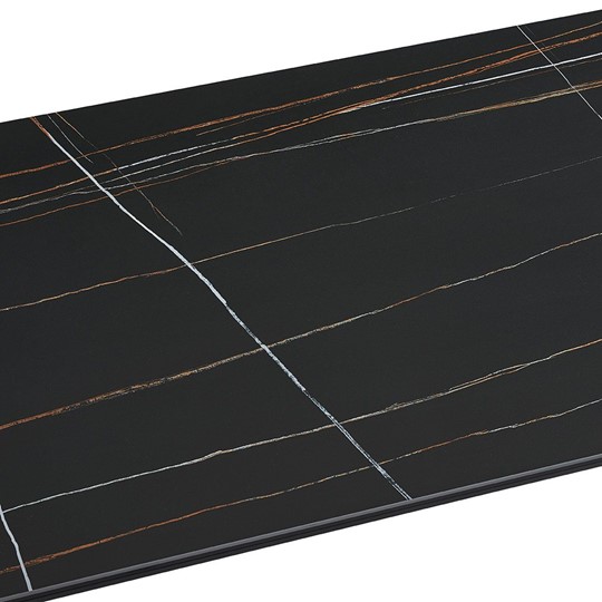 Обеденный стол DT-2010 черная керамика MR32  (160) в Перми - изображение 3