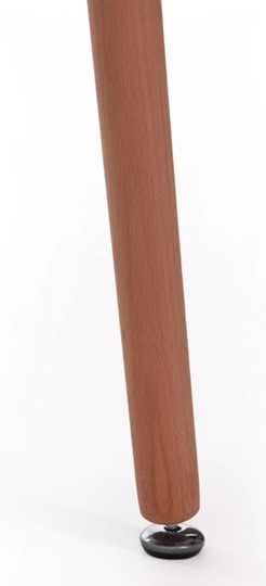 Стол обеденный JOHN (mod. T1003) МДФ/дерево 80x80x75 черный/натуральный арт.15174 в Перми - изображение 3