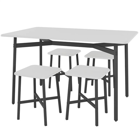 Кухонный стол Кросс (белый) в Перми - изображение 4