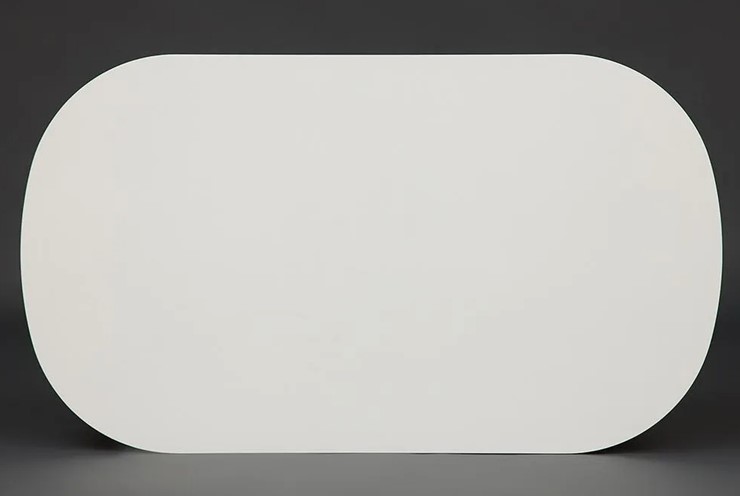 Кухонный стол MAX (Макс) бук/мдф 140х80х75 Белый/Коричневый арт.10465 в Соликамске - изображение 2