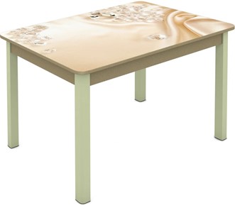 Обеденный стол Мюнхен исп. 1 ноги метал. крашеные №23 Фотопечать (Текстура №41) в Перми
