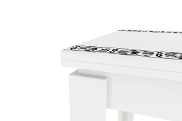 Кухонный стол раздвижной Фантазия, белый в Перми - предосмотр 4