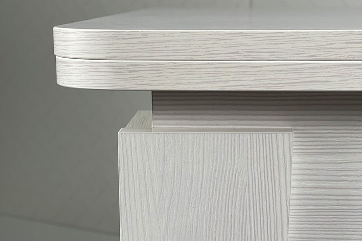Кухонный раскладной стол Фантазия, белый рамух в Перми - изображение 2