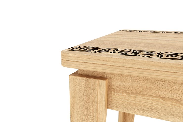Кухонный стол раздвижной Фантазия, дуб сонома в Перми - изображение 4