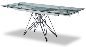 Кухонный раскладной стол T-041 (140) прозрачный в Перми - предосмотр 3