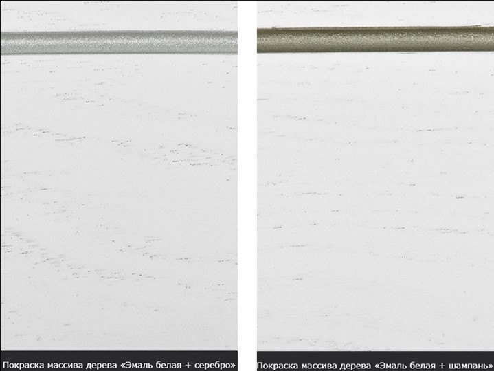 Стол раздвижной Фабрицио-1 исп. Мини 1100, Тон 8 Покраска + патина с прорисовкой (на столешнице) в Перми - изображение 15