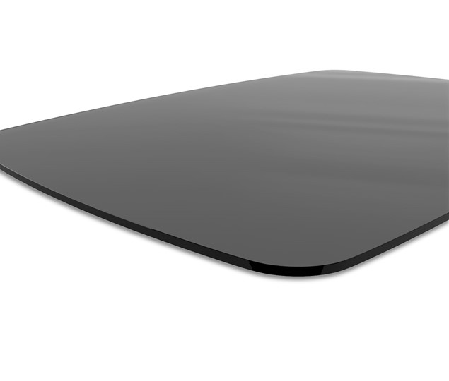 Обеденный стол SHT-ТT26 118/77 стекло/SHT-TU30-2 / SHT-A30 Черный в Перми - изображение 3