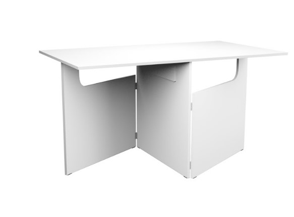 Кухонный стол раздвижной ХИТ -СО-6, Белая шагрень в Перми - изображение