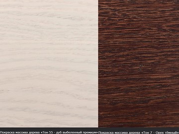 Стол раздвижной Леонардо-1 исп. Круг 1000, тон 4 Покраска + патина (в местах фрезеровки) в Перми - предосмотр 15