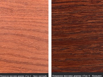 Кухонный стол раскладной Леонардо-1 исп. Круг 900, тон 12 Покраска + патина (в местах фрезеровки) в Перми - предосмотр 13