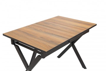 Обеденный стол Стайл № 11 (1100*700 мм.) столешница пластик, форма Флан, без механизма в Перми - предосмотр 1
