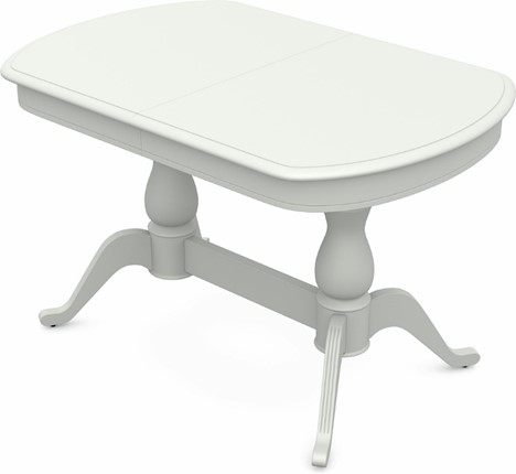 Кухонный раздвижной стол Фабрицио-2 исп. Мыло 1200, Тон 9 (Морилка/Эмаль) в Перми - изображение