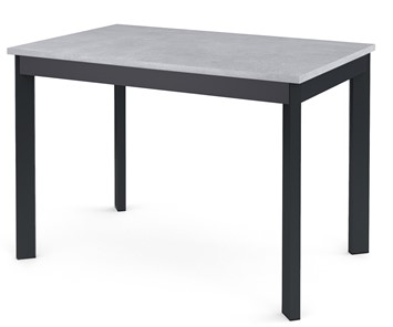 Кухонный раздвижной стол Dikline L110 Бетон/ножки графит в Перми - предосмотр