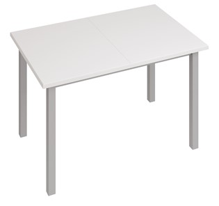 Кухонный раздвижной стол Фристайл-3, Белый в Перми