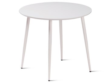 Кухонный стол Орфей.4, Пластик Clean Touch White Melatone/white myar в Перми