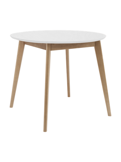 Обеденный стол Орион Classic 94, Дуб/белый в Перми - изображение 1