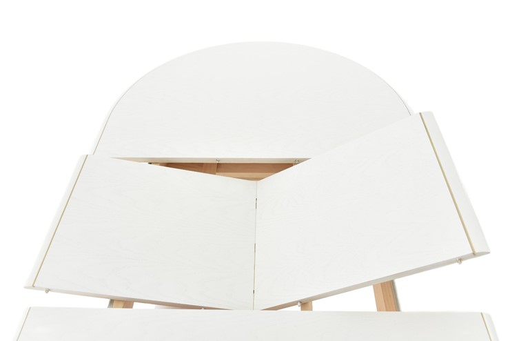Кухонный раздвижной стол Фабрицио-2 исп. Овал 1600, Тон 11 Покраска + патина с прорисовкой (на столешнице) в Перми - изображение 2