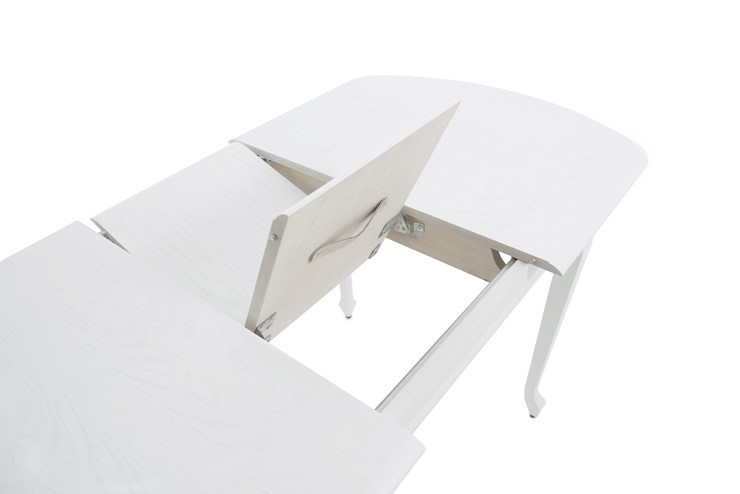 Кухонный раздвижной стол Прага исп.1, тон 2 Покраска + патина с прорисовкой (на столешнице) в Перми - изображение 4