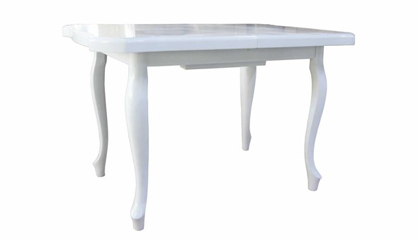Кухонный раздвижной стол Граф, 120х160, с узором (стандартная покраска) в Перми - изображение