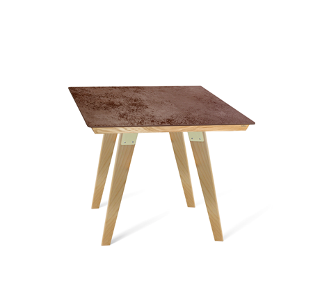Кухонный стол SHT-TU16 (4 шт.)/ТT8 60/60 (прозрачный лак/прозрачный лак/коричневая сепия) в Кунгуре - изображение