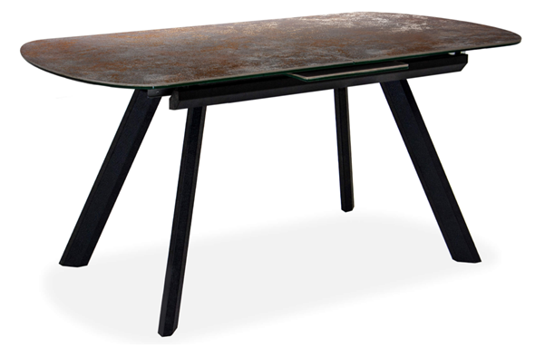 Обеденный раздвижной стол Шамони 3CQ 180х95 (Oxide Nero/Графит) в Кунгуре - изображение