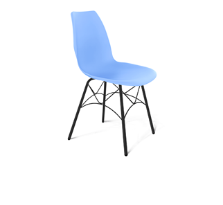 Обеденный стул SHT-ST29/S107 (голубой pan 278/черный муар) в Березниках