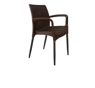 Обеденный стул SHT-ST68/S424-С (коричневый/черный муар) в Березниках