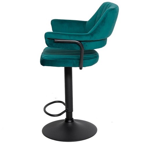 Барный стул КАНТРИ WX-2917 вельвет бирюзовый в Перми - изображение 2