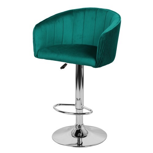 Мягкий барный стул Марк WX-2325 велюр зеленый в Перми - изображение 9