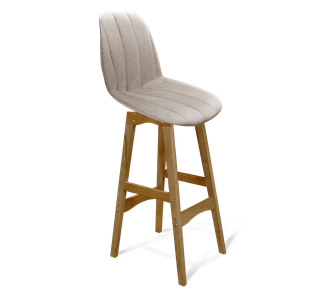 Барный стул SHT-ST29-С22 / SHT-S65 (лунный камень/светлый орех) в Перми - предосмотр