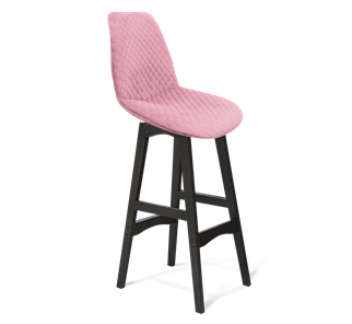 Барный стул SHT-ST29-С22 / SHT-S65 (розовый зефир/венге) в Перми