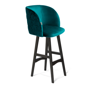 Барный стул SHT-ST33-1 / SHT-S65 (альпийский бирюзовый/венге) в Перми