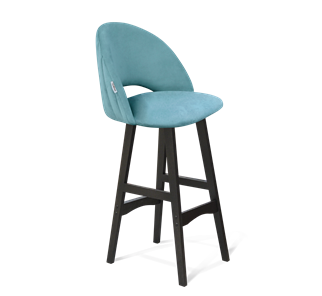 Барный стул SHT-ST34-1 / SHT-S65 (голубая пастель/венге) в Перми - предосмотр