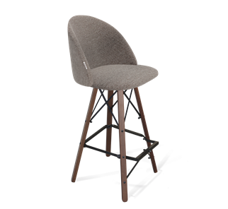 Барный стул SHT-ST35 / SHT-S80 (тростниковый сахар/темный орех/черный) в Перми - предосмотр