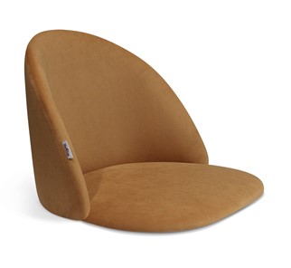 Барный стул SHT-ST35 / SHT-S93 (горчичный/браш.коричневый/черный муар) в Перми - предосмотр 1