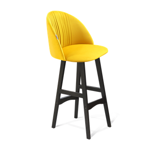 Барный стул SHT-ST35-1 / SHT-S65 (имперский жёлтый/венге) в Перми