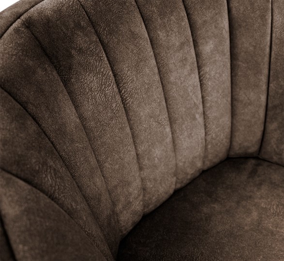 Барный стул SHT-ST42-1 / SHT-S137 (кофейный трюфель/стальной/черный муар) в Кунгуре - изображение 6