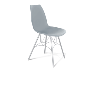 Обеденный стул SHT-ST29/S100 (серый ral 7040/хром лак) в Перми