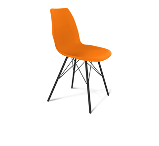 Кухонный стул SHT-ST29/S37 (оранжевый ral2003/черный муар) в Березниках