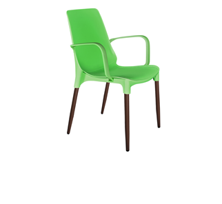 Обеденный стул SHT-ST76/S424-С (зеленый/коричневый муар) в Перми - предосмотр