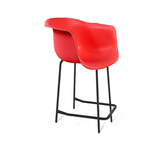 Барный стул SHT-ST31/S29-1 (красный/черный муар) в Перми