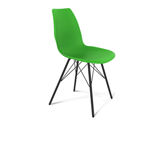 Обеденный стул SHT-ST29/S37 (зеленый ral 6018/черный муар) в Перми