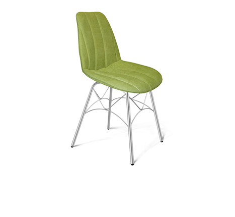 Кухонный стул SHT-ST29-C1/S107 (оливковый/хром лак) в Перми - изображение